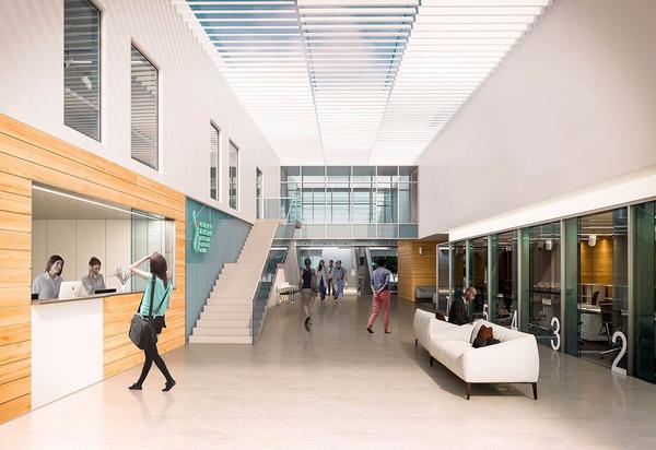 Nouvel accueil de l'hôpital Saint Philibert